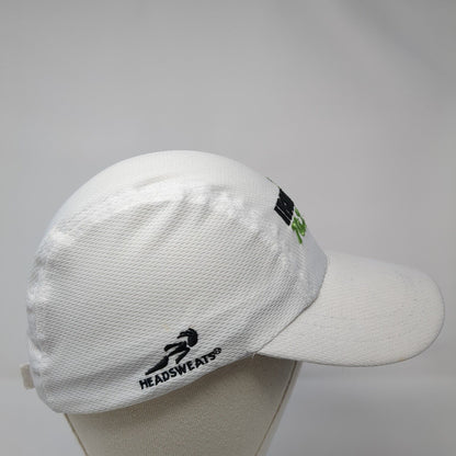 IRONMAN 70.3 Boise Strapback Hat White One Size Embroidered Headsweats