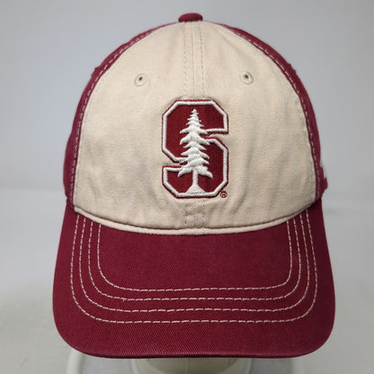 Stanford Cardinal NCAA Zephyr Red One Size Hat Contrast Stitching Slideback Logo