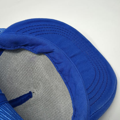 Breeders Cup Horse Racing Blue One Size Trucker Hat Mesh Snapback Embroidered