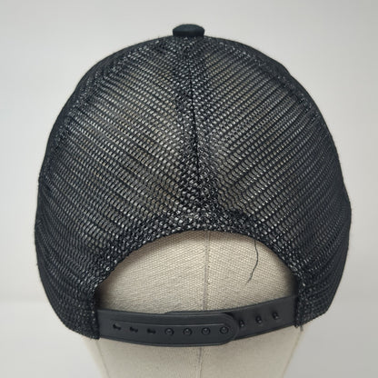 Grizzly Motorsports Mesh Back Trucker Hat Black One Size Port Authority