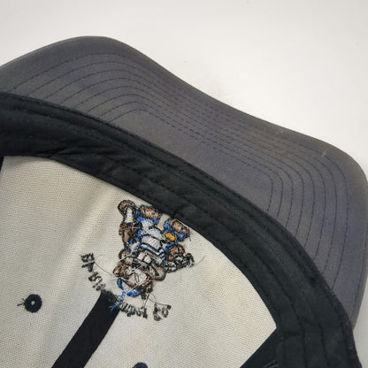 Sport-Tek Trucker Hat Blue One Size Bi-Rite Lumber Co Beaver Mesh Snapback