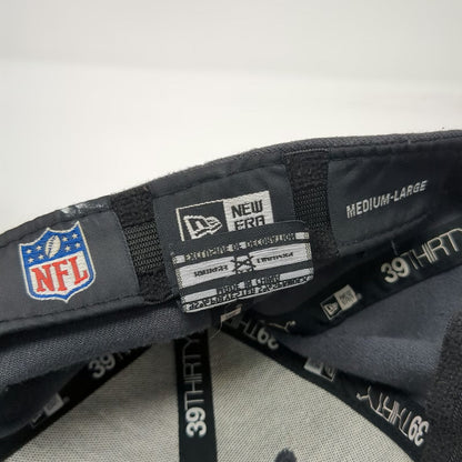New Era Baseball Cap Gray L Stretch Fit Chargers Bolt Hat Blue Undervisor NFL