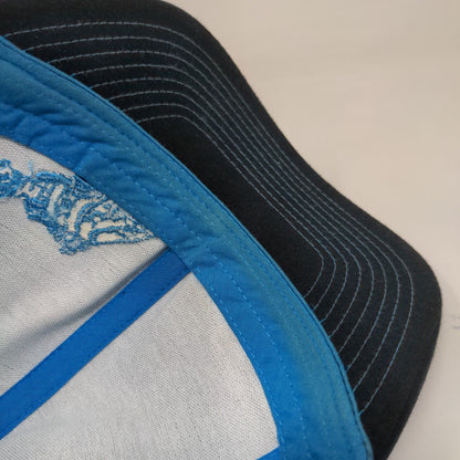 Pacific Snapback Mesh Back Trucker Hat Multi One Size Embroidered Fish