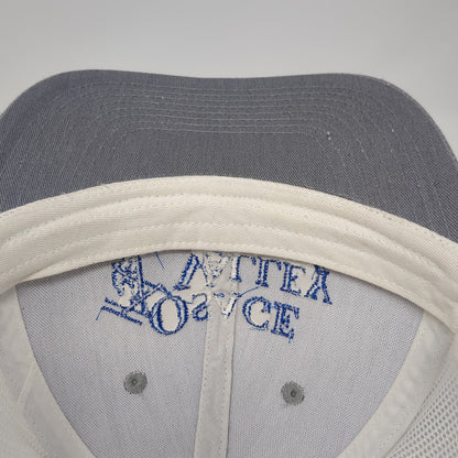 Osage Valley Snapback Trucker Hat Gray One Size Mesh Back Port Authority