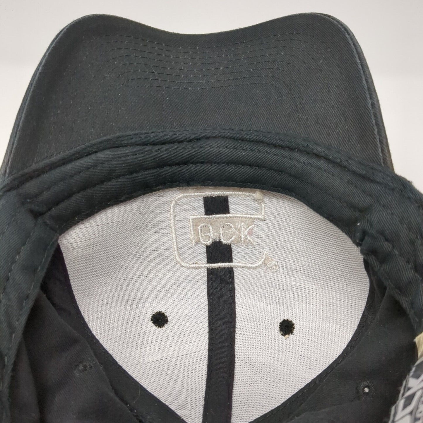 Glock Shooting Sports Strapback Hat Black One Size Adjustable 6 Panel