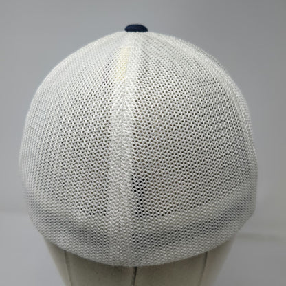 Port Authority Baseball Cap Blue XL Oak Harbor Freight Lines Mesh Flexfit Hat