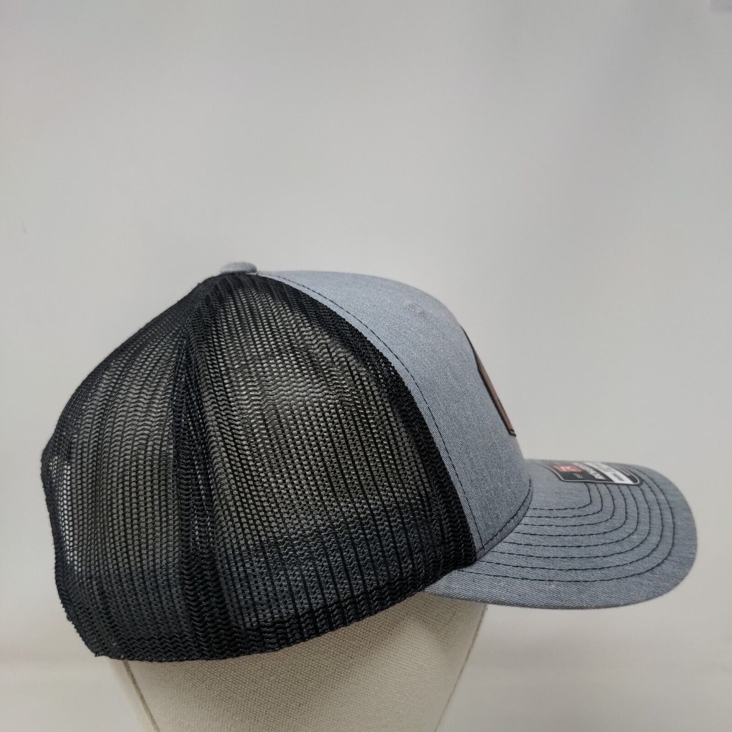 Harris Renovations Snapback Trucker Hat Gray One Size Mesh Back Richardson