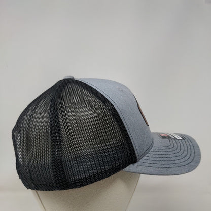 Harris Renovations Snapback Trucker Hat Gray One Size Mesh Back Richardson