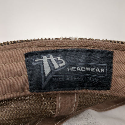 Home USA Flag Patch Strapback Trucker Hat Camo One Size Mesh Back