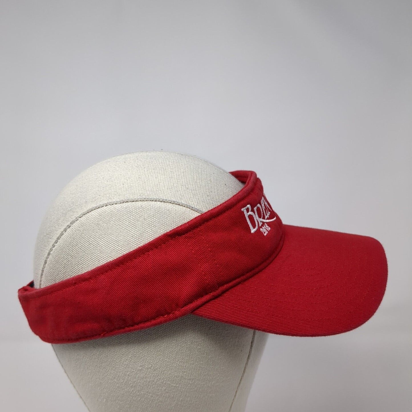 Brentwood 2018 Volleyball Champs Sun Visor Hat Red OS Adjustable R45 Richardson