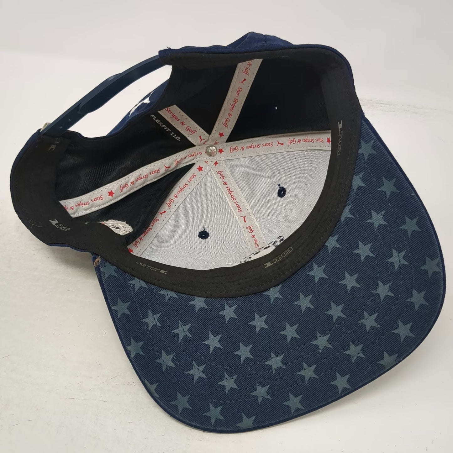 Puma Snapback Blue One Size Myrtle Beach National Golf Stars Stripes Hat