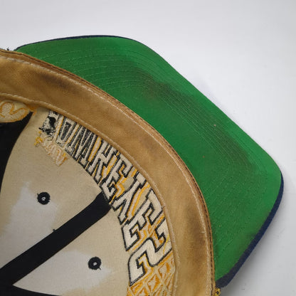 Sports Specialties Iowa Hawkeyes NCAA Snapback Hat Blue Yellow Green Vintage