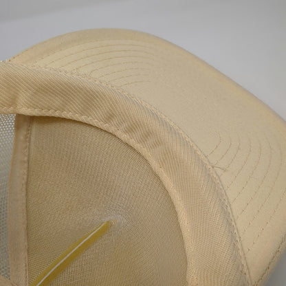 Nissin Cap Trucker Hat Beige One Size Chevrolet Ford Rust Funny Snapback Hat