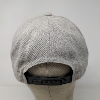 Brixton Men's Snapback Hat Gray Embroidered Logo Adjustable BRXTN