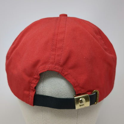 Imperial Headwear 5 Panel Red One Size Rope Hayden Lake Green Underbrim Hat