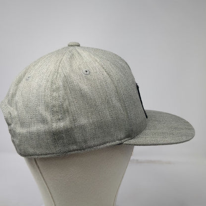 Yupoong Snapback Gray One Size Hat Boart Longyear Patch Flat Brim Flexfit Tech