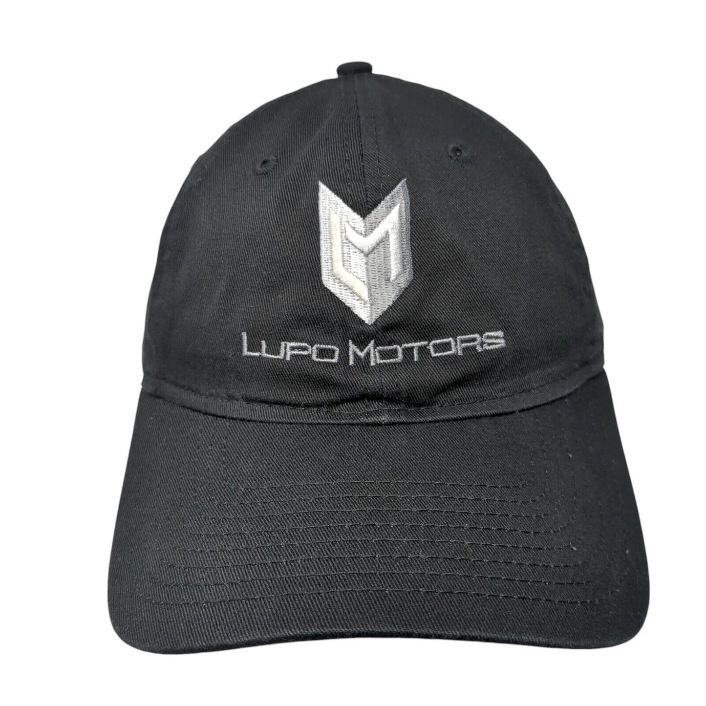Lupo Motors Boise Idaho Slideback Hat Black One Size Adjustable New Era