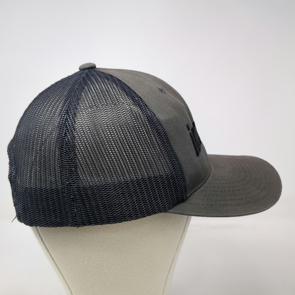 Yupoong Trucker Hat Gray One Size Incubus Band Logo Mesh Snapback Music Rock hat