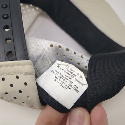 Unbranded Trucker Hat Beige One Size Adjustable Breathable Mesh Back Blank