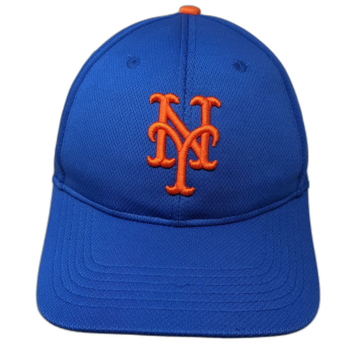 New York Mets MLB OC Sports Baseball Cap Blue One Size Mesh Strapback Hat Curved