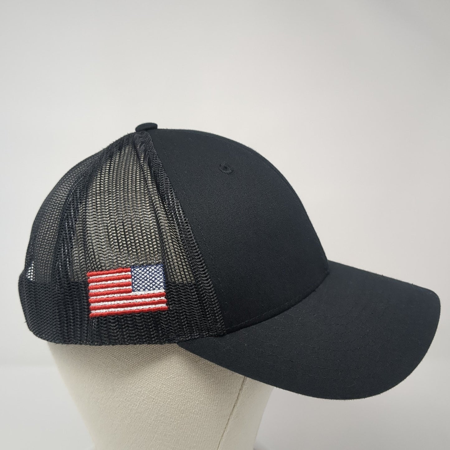 The Beer Guys Saloon Snapback Trucker Hat Black Large Mesh Back Outdoor