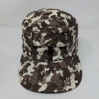 Adventure Cadet Army Cap Multicolor One Size Adjustable Camouflage Graphic Print