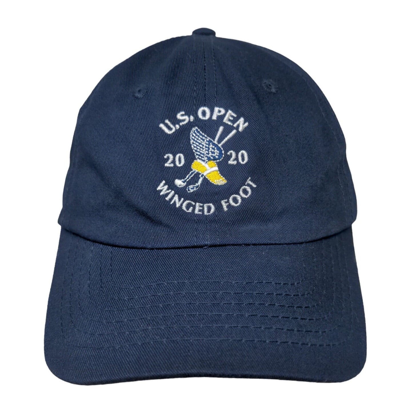 US Open 2020 Winged Foot Slideback Hat Blue One Size USGA Member