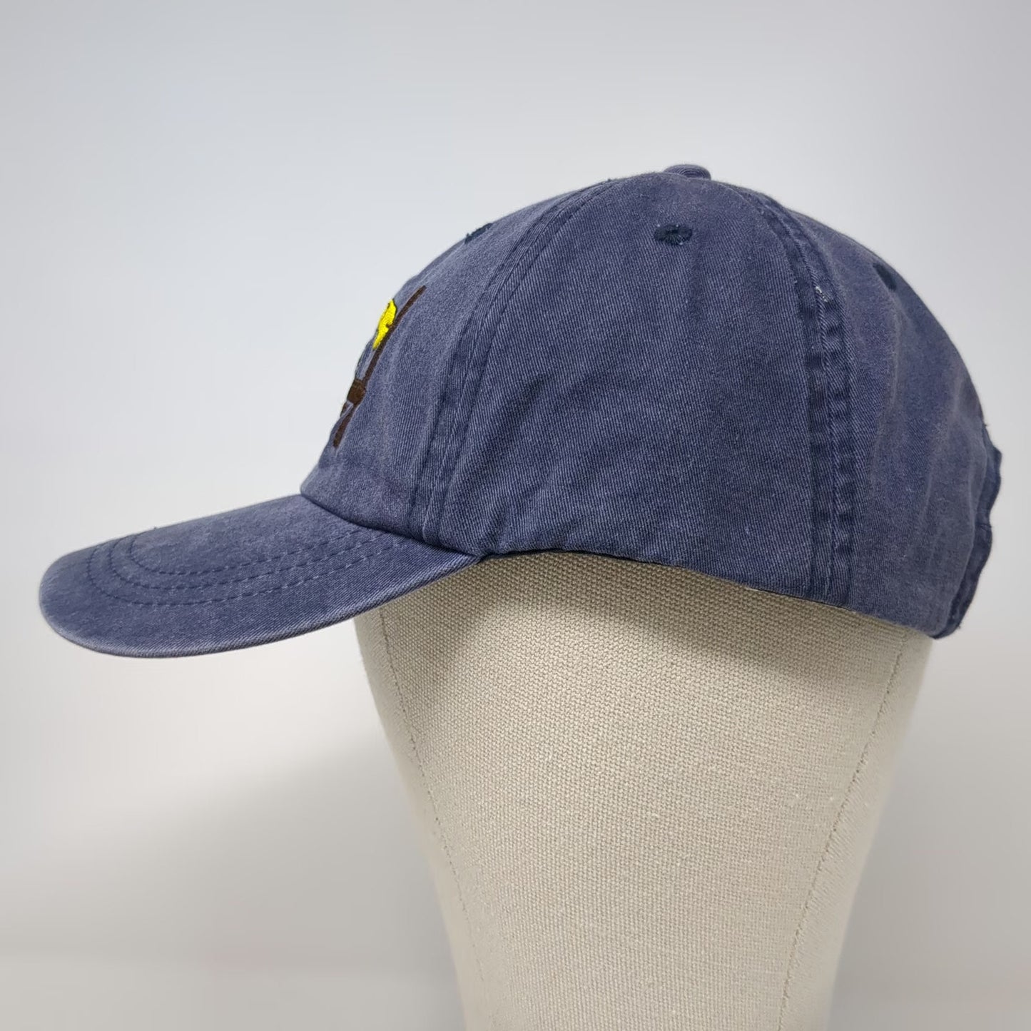 Blue Baseball Cap One Size Camp Yawgoog 2013 Scout Canoe Slideback Cotton hat