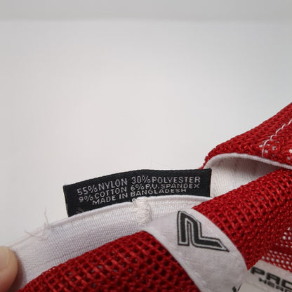 Idaho Fitted Mesh Back Trucker Hat Red 6 7/8-7 3/8 Pacific Headwear