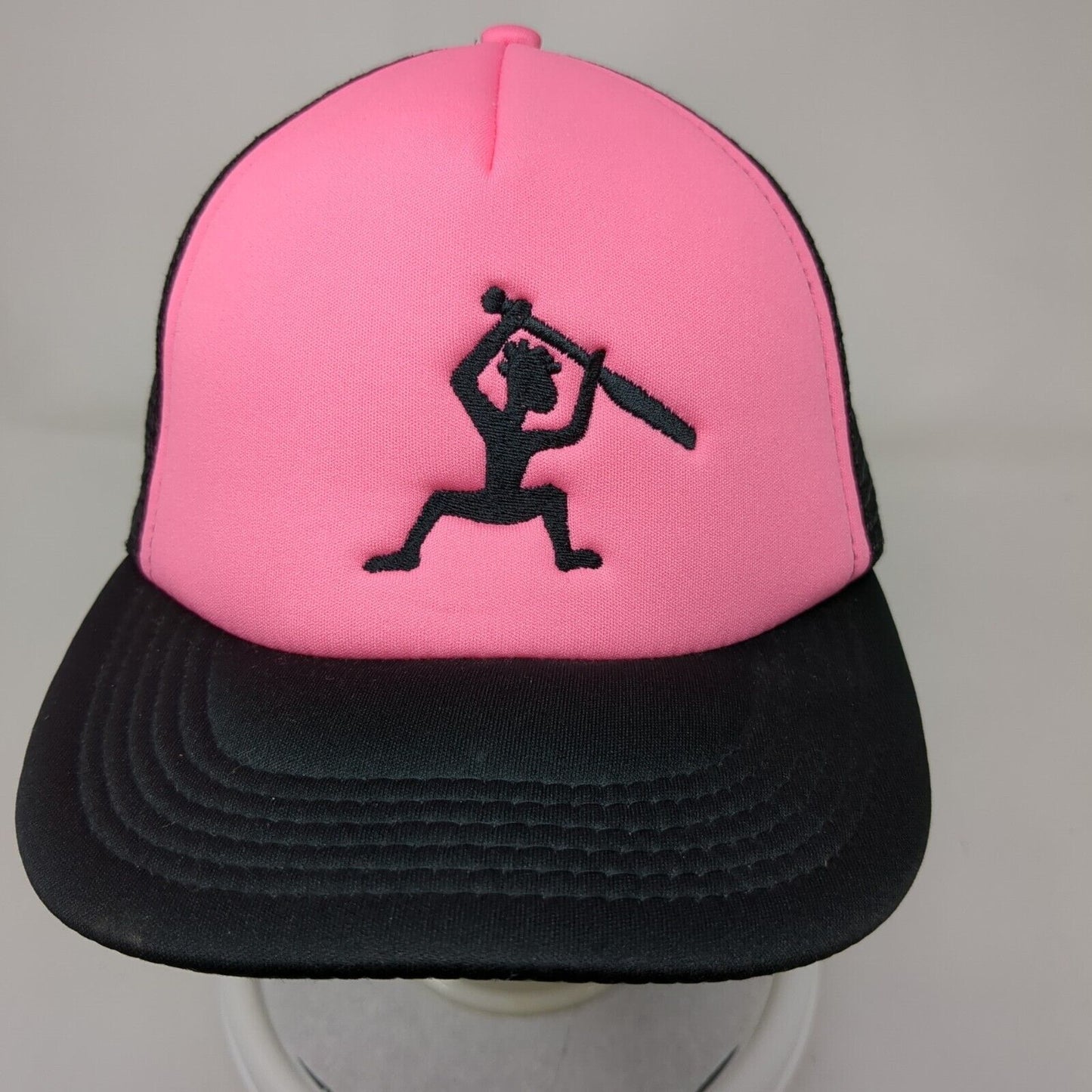 District Snapback Trucker Hat Multicolor OSFA Mesh Back Embroidered