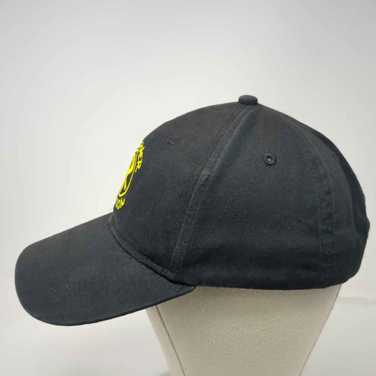 Otto Baseball Cap Black One Size Sunriver Oregon Embroidered Adjustable Hat