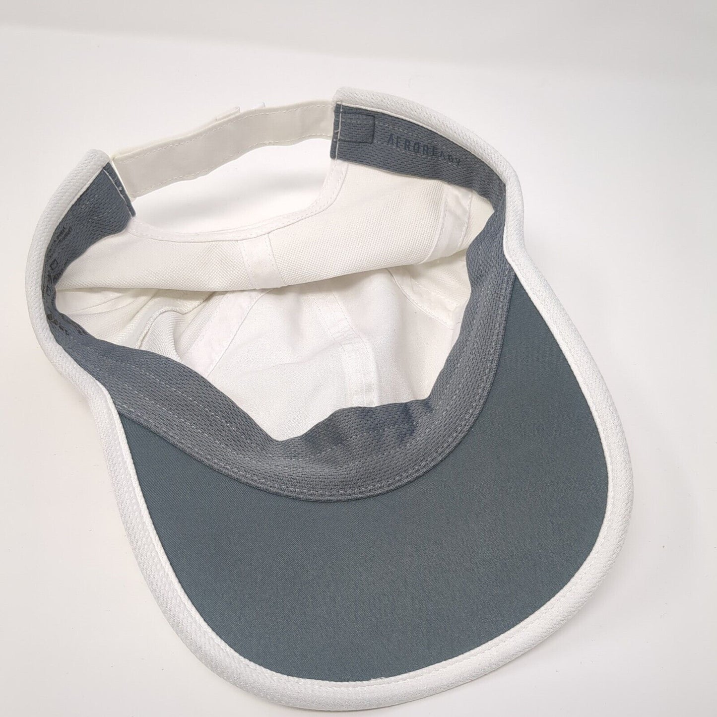 Adidas Aeroready Strapback Hat White One Size 3 Stripes Adjustable