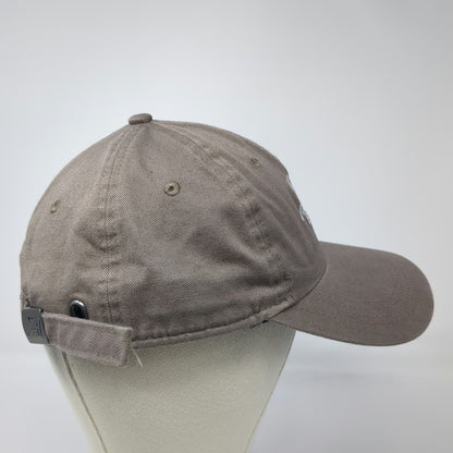 Ahead Baseball Cap Brown One Size Adams Community Bank Slideback Cotton Hat