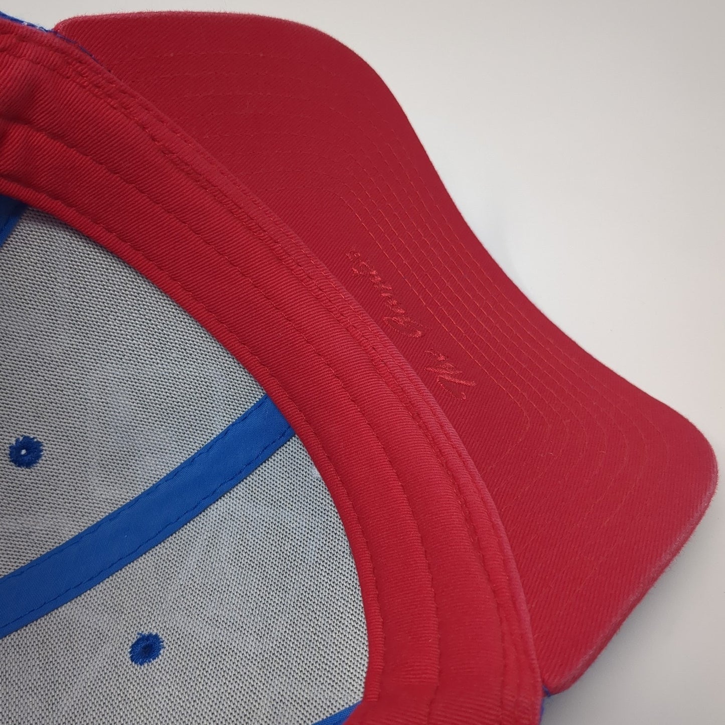 Powder Mountain Strapback Baseball Cap Blue One Size Adjustable The Game