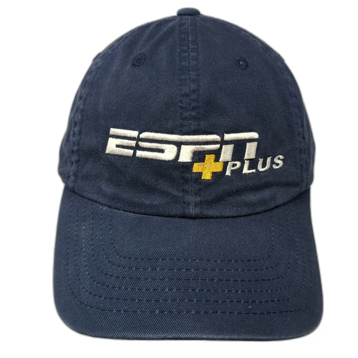 NYH Baseball Cap Blue One Size ESPN+ Embroidered Logo Adjustable Slideback Hat