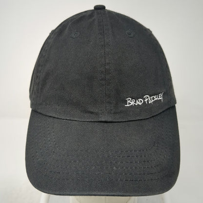 Brad Paisley Black Baseball Cap One Size Hat Cotton Slideback Country Music