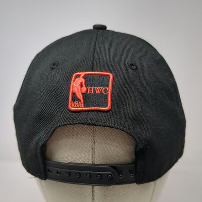 New Era Portland Trail Blazers NBA Black Snapback Hat OSFM Red Wool HWC 9FIFTY