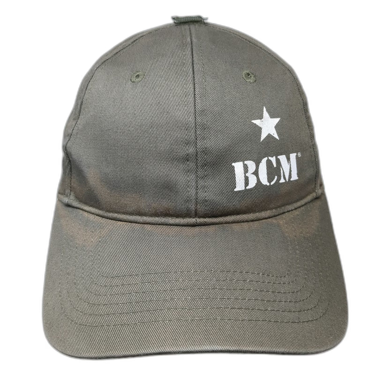 Bravo Co. Baseball Cap Green One Size BCM Star Tactical Logo Strapback Hat