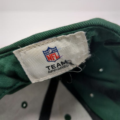 Green Bay Packers NFL Team Apparel Cap Green One Size Embroidered Strapback Hat