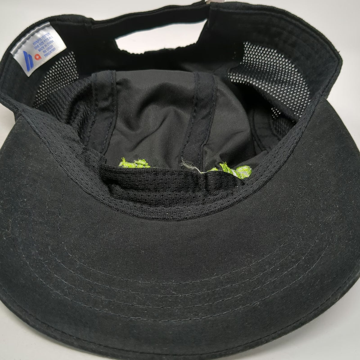 Headsweats GO! St. Louis Baseball Cap Black Green White One Size Mesh Runner Hat