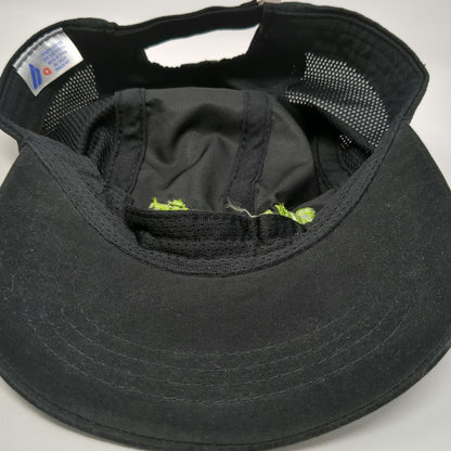 Headsweats GO! St. Louis Baseball Cap Black Green White One Size Mesh Runner Hat