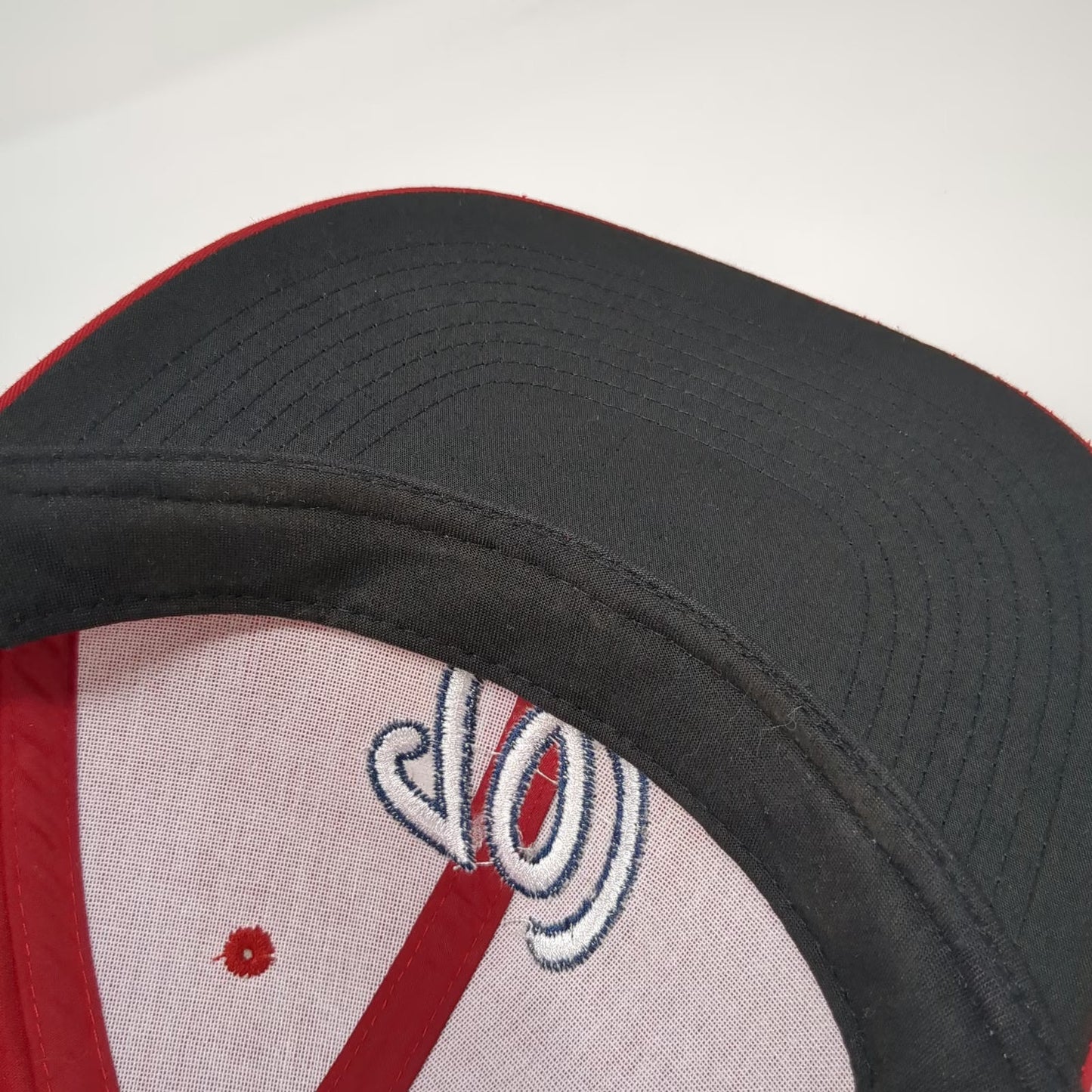 Washington Nationals MLB OC Sports Baseball Cap Red One Size Strapback Logo Hat