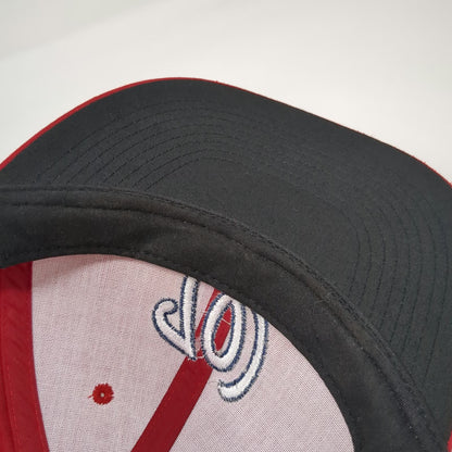 Washington Nationals MLB OC Sports Baseball Cap Red One Size Strapback Logo Hat