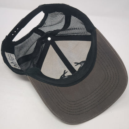 Realtree Outfitters sdnapback Trucker Hat Gray One Size Adjustable Mesh Back