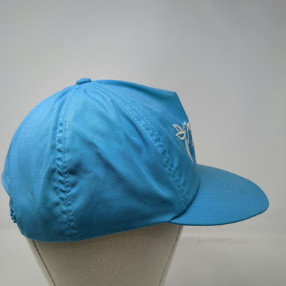 5 Panel Blue Hat One Size Paradise RV Resort Hummingbird Snapback Made in USA