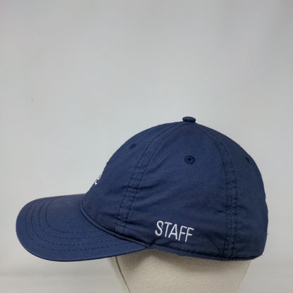 AIR Staff Strapback Hat Blue One Size Adjustable Embroidered 6 Panel Pukka