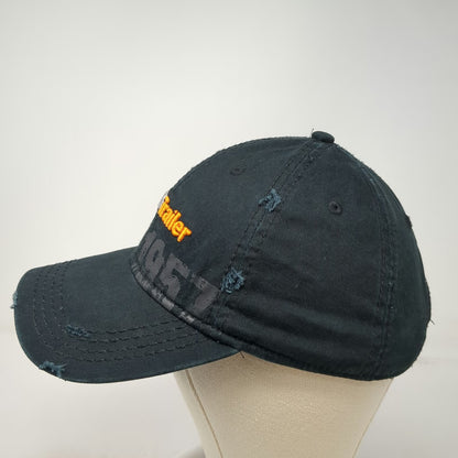 Otto Baseball Cap Black One Size OK Trailer Est 1957 Logo Cotton Strapback Hat