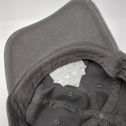 STE Chapelle Slideback Hat Gray One Size Adjustable Embroidered Cap America