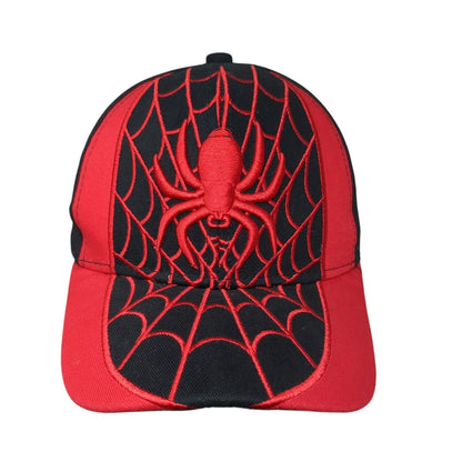Spider In Web Strapback Hat Multicolor OSFA Adjustable Embroidered Ezcap