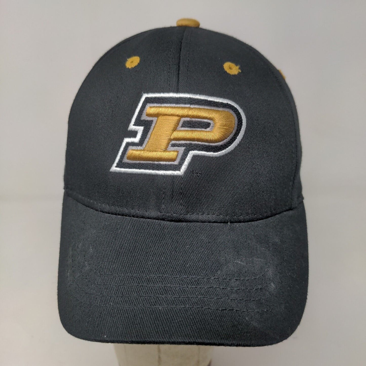 Top of the World Men's The Rookie Fitted Hat Black Size 6 1/2 - 6 7/8 Purdue
